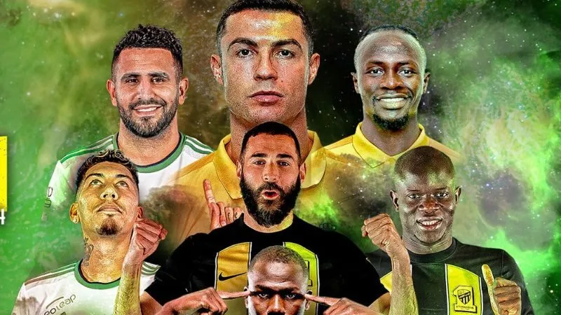 Giải đấu Saudi Professional League có sự tham gia của nhiều siêu sao