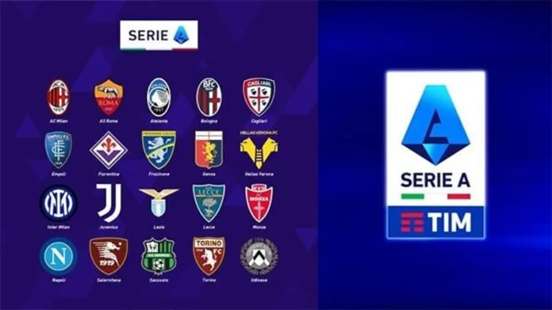Khoảng 20 đội bóng tham dự giải Serie A