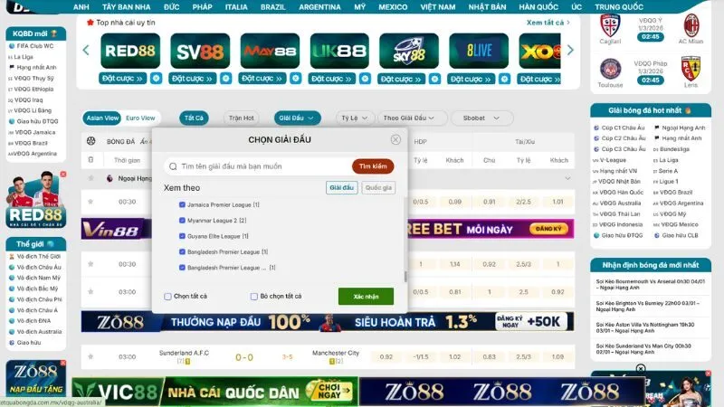 Tính năng xem KQBD La Liga hiện đại tại KQBD 24H